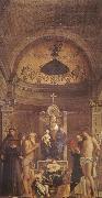 Giovanni Bellini Altar piece for the S. Giobbe oil painting